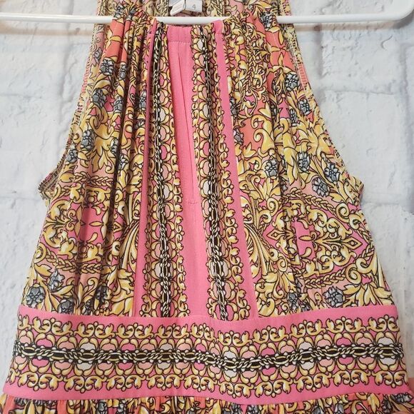 LONDON TIMES Jersey-knit Halter-style Dress - Picture 3 of 7